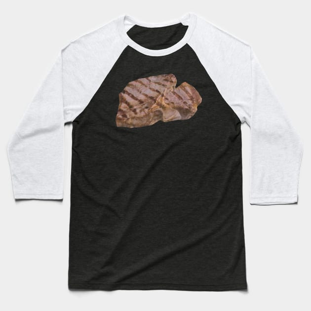 Meat Grill Baseball T-Shirt by Food Photography